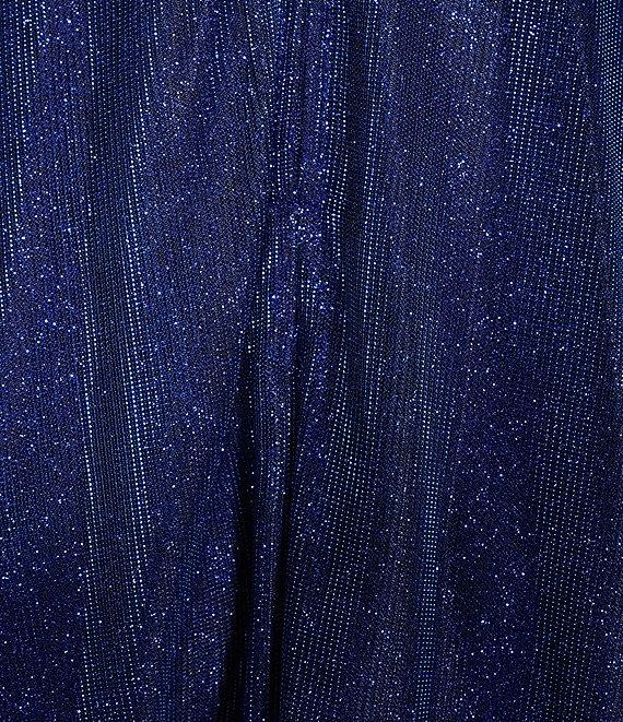 City Vibe Spaghetti Strap Sweetheart Neck Illusion Corset Ballgown Dress Product Image