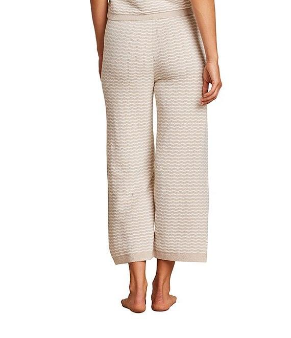 Barefoot Dreams CozyChic Ultra Lite Pointelle Coordinating Cropped Lounge Pants Product Image