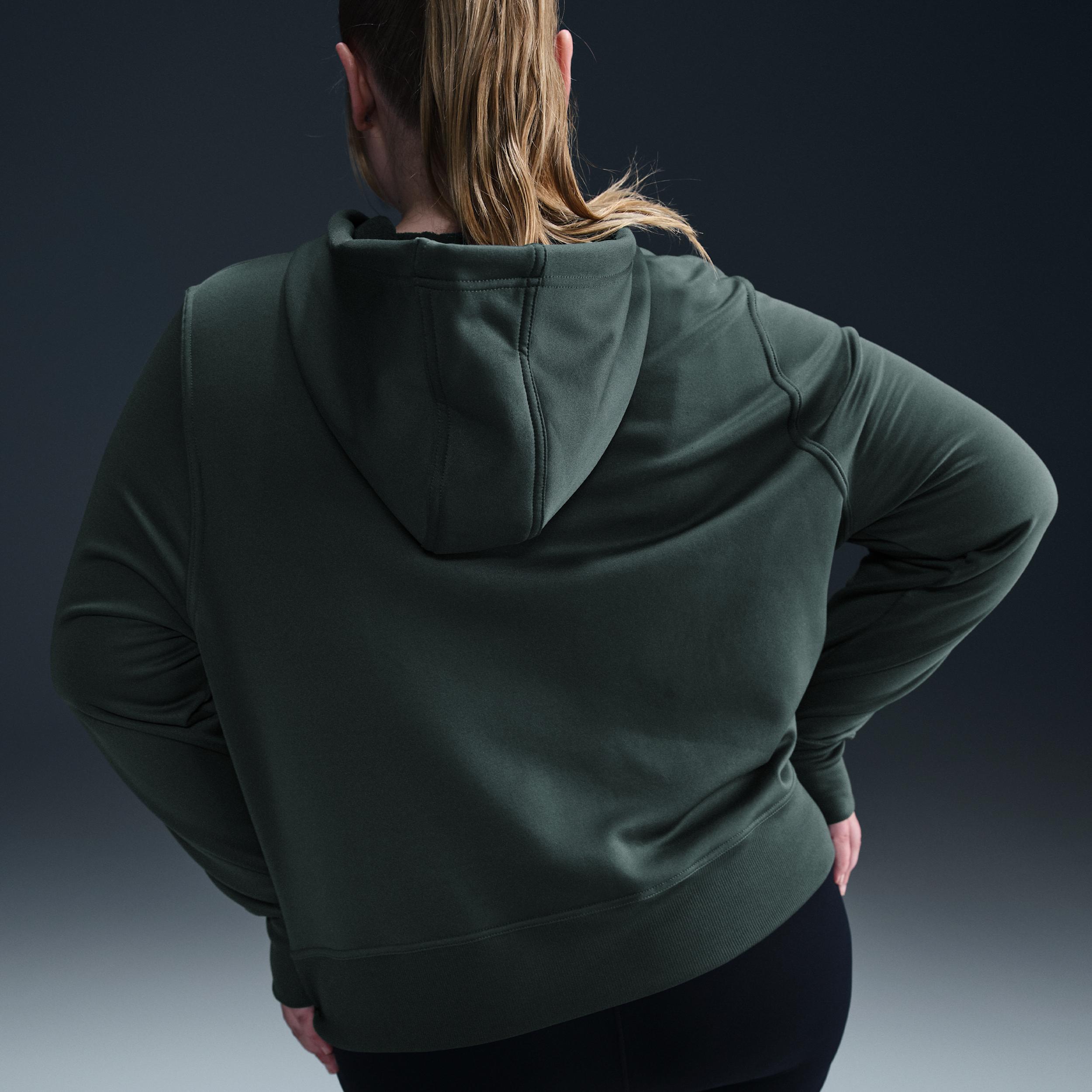 Nike Womens Therma-FIT One Pullover Hoodie (Plus Size) | FB5212-338 Product Image