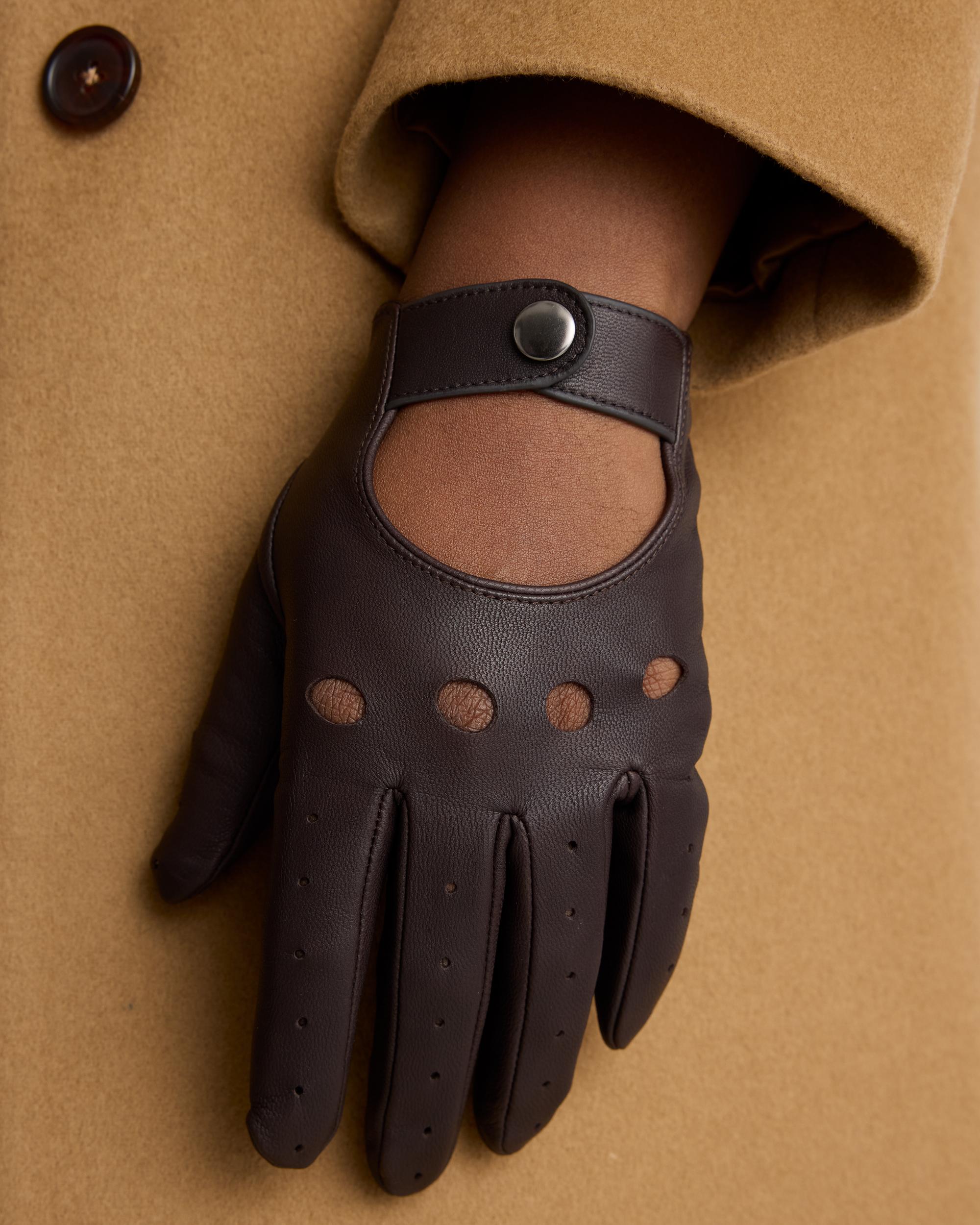 Quince | Women's Italian Leather Driving Gloves Product Image