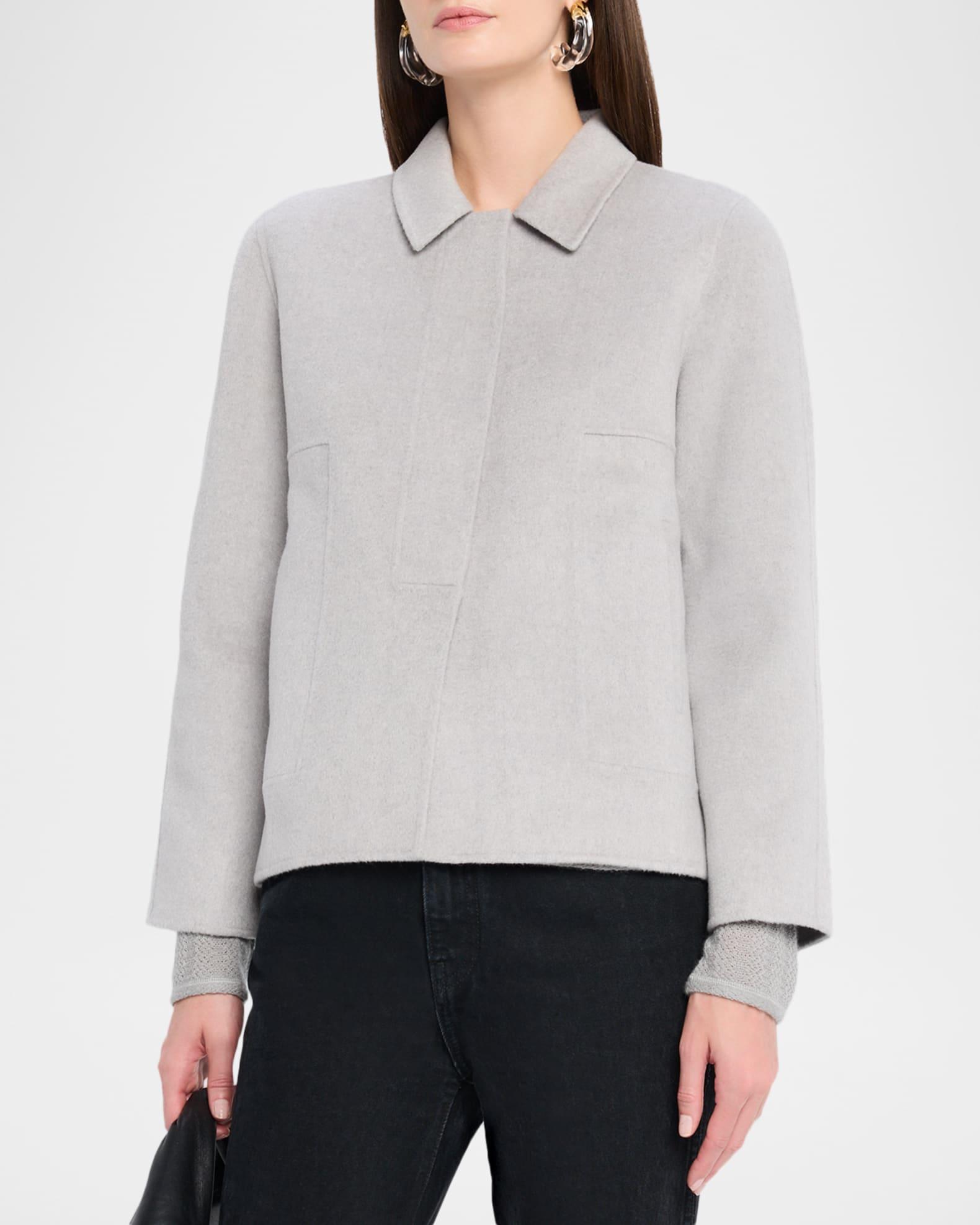 Double-Faced Cashmere Short Jacket Product Image