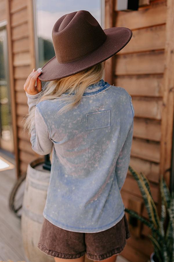 Urban Edge Mineral Wash Top Product Image