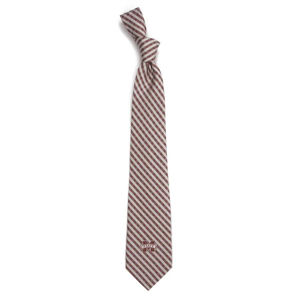 Men's Kansas Jayhawks Gingham Tie, Team Product Image
