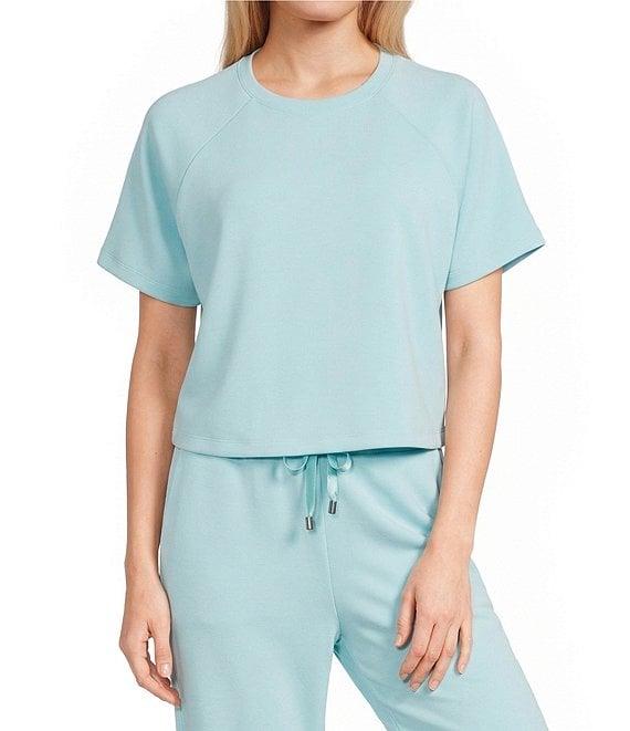 Copper Key Knit Boxy Coordinating Lounge Tee Product Image