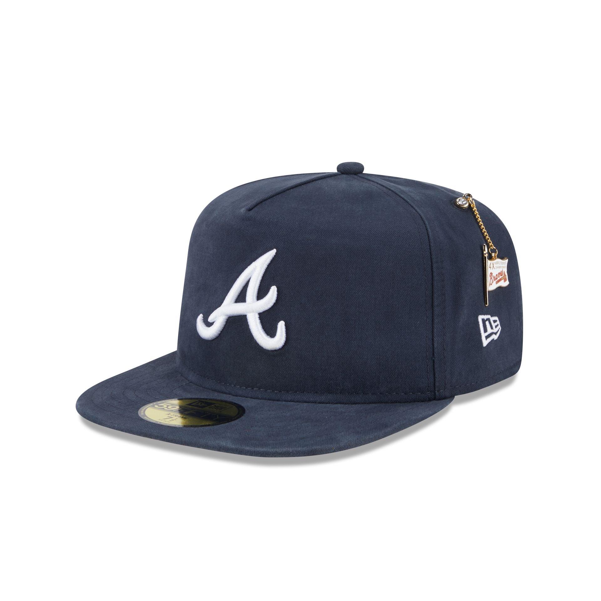 Men's New Era Navy Auburn Tigers Evergreen 59FIFTY Fitted Hat, Size: 7 1/4, Blue Product Image