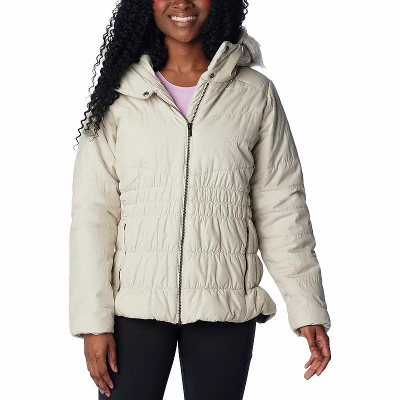 Women's Columbia Sparks Lake III Faux-Fur Hooded Jacket, Size: Large, Moonvista Product Image