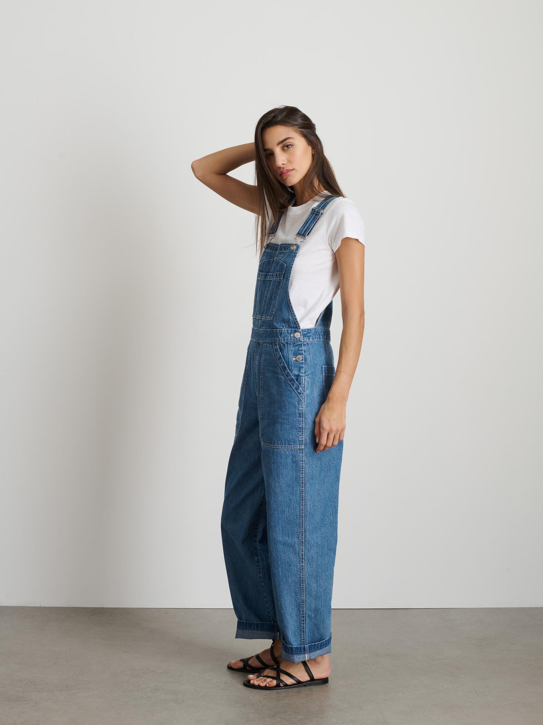 Lili Overall in Denim Product Image