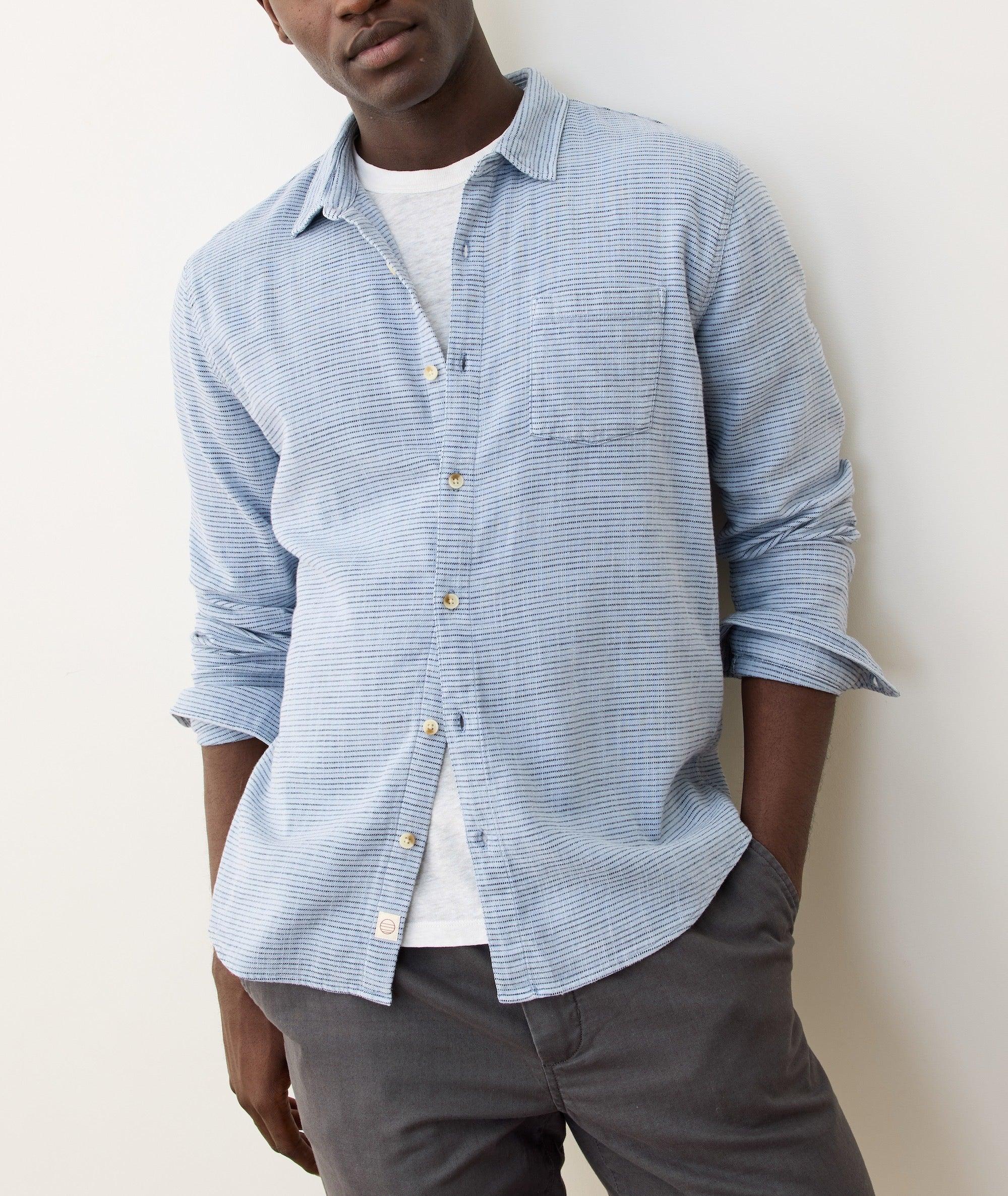 Better-Than-Linen Long Sleeve Shirt Product Image