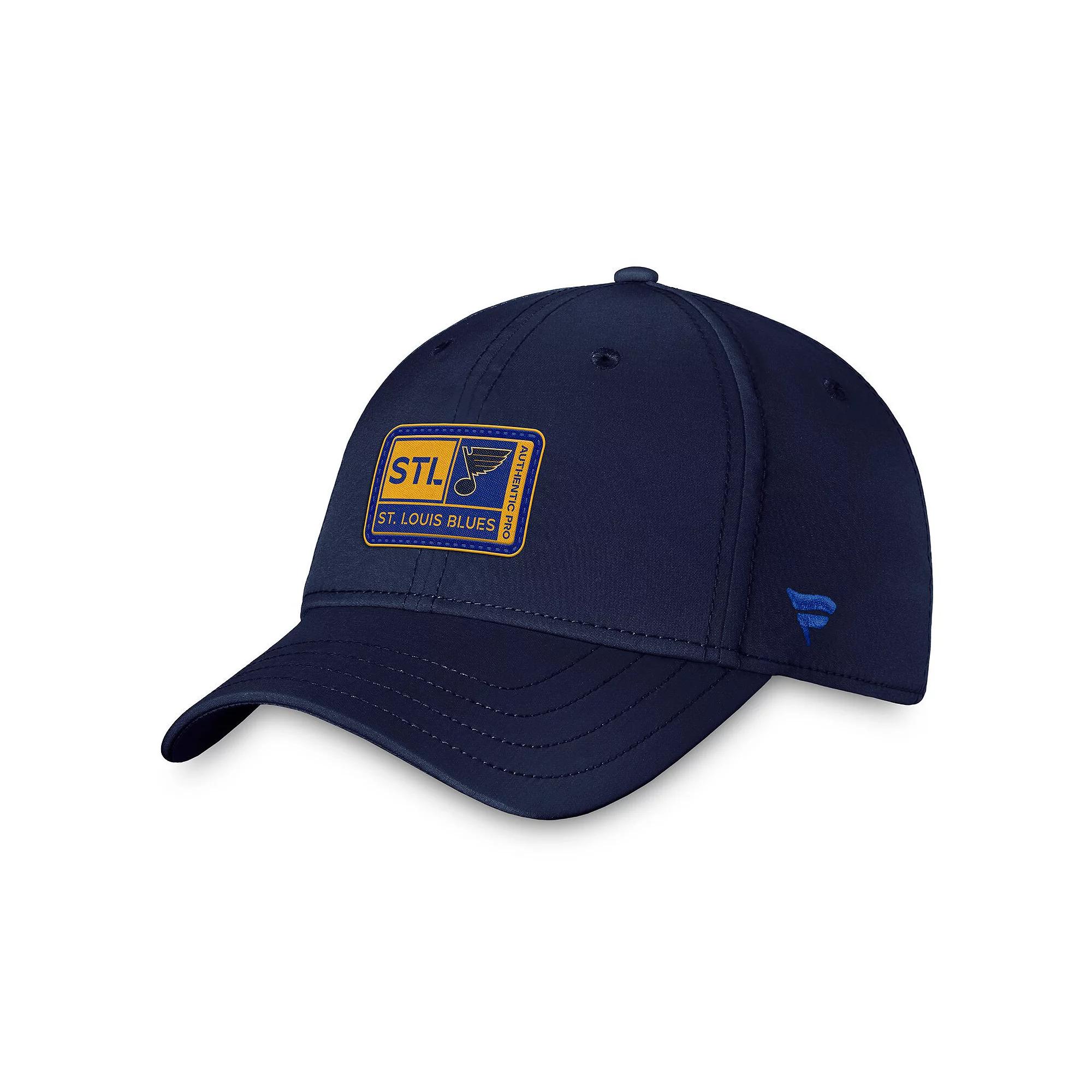 Mens Fanatics Branded St. Louis Blues Authentic Pro Training Camp Flex Hat Product Image