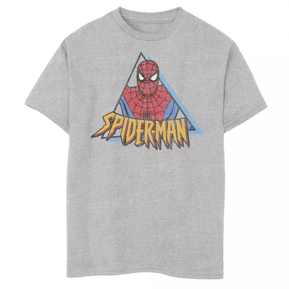 Boys 8-20 Marvel Spider-Man Retro Triangle Portrait Graphic Tee, Boy's,  Product Image