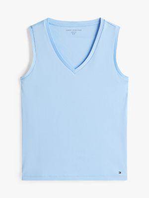 Drapey V-Neck Tank Top Product Image