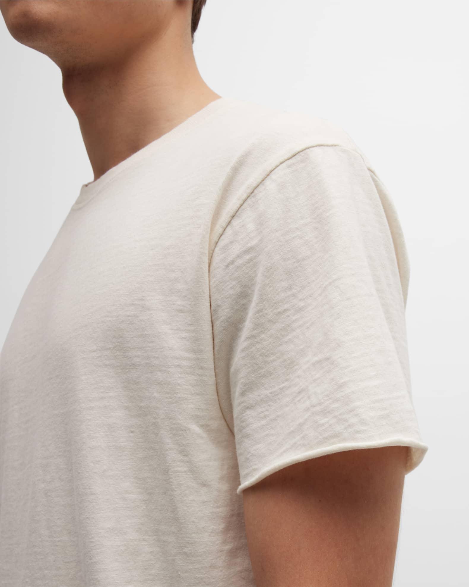 Men's Anti-Expo Textured Cotton T-Shirt Product Image