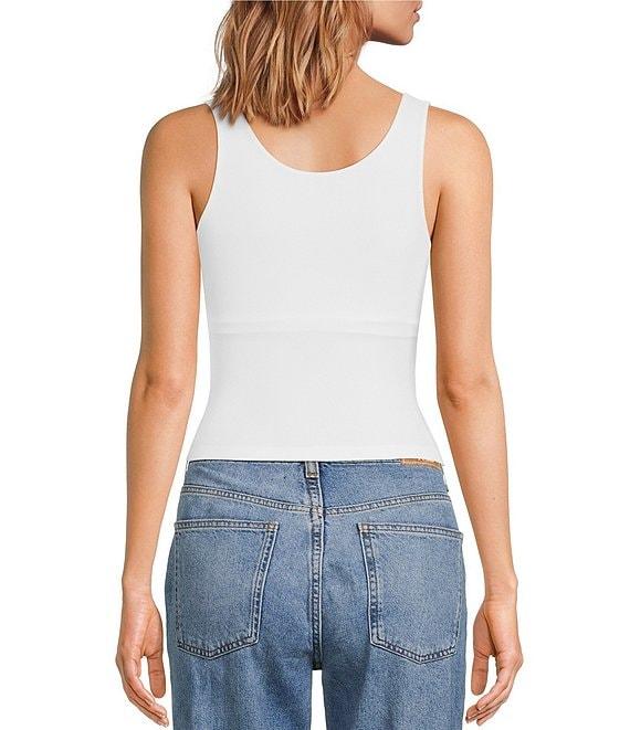 Free People Knit Clean Lines High Neck Sleeveless Camisole Product Image