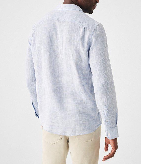 Faherty Linen Laguna Long Sleeve Woven Shirt Product Image