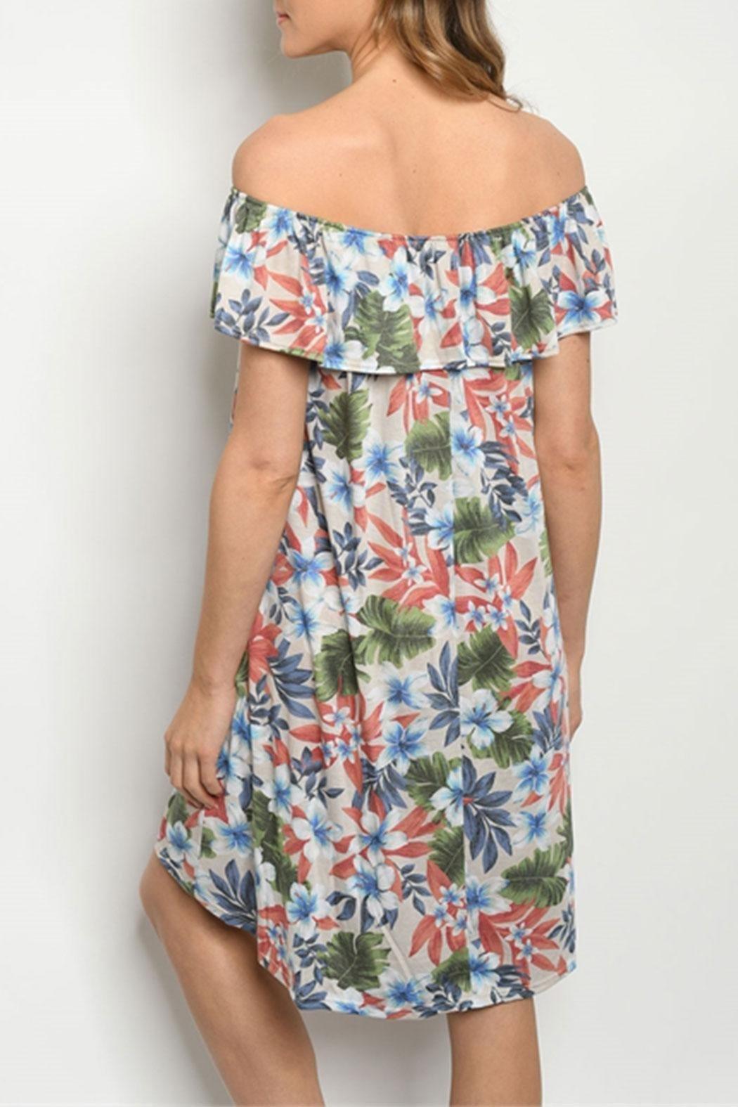 Hawaiian Floral Dress Product Image