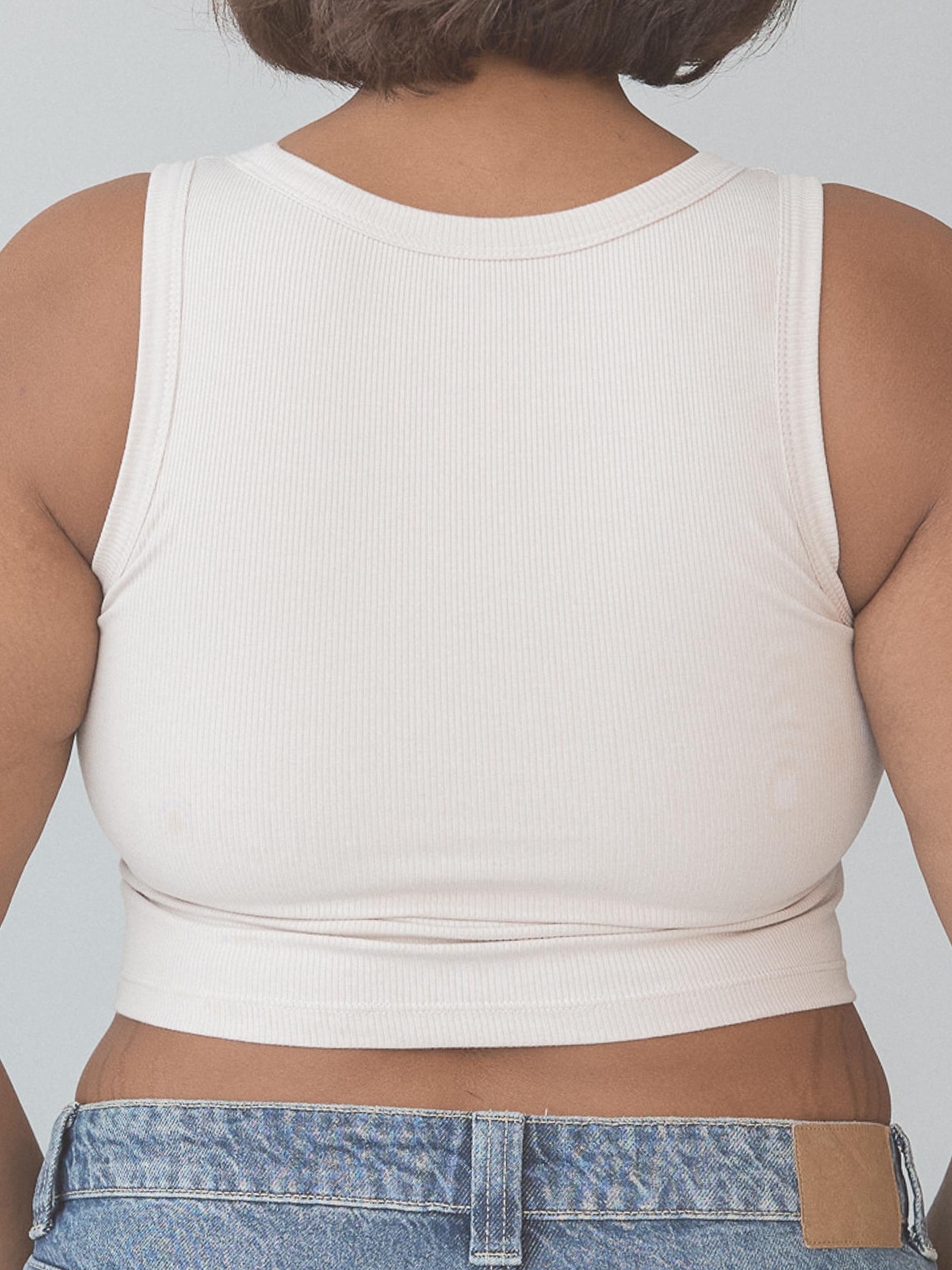 Bamboo Scoop Neck Brami Tank (Crop) Product Image