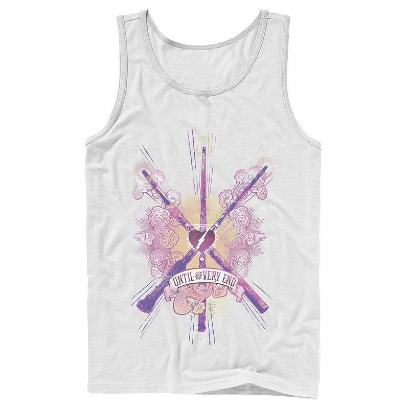 Men's Harry Potter Until The Very End Wands Tank Top,  Product Image