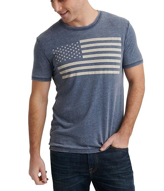 Lucky Brand Short Sleeve USA Flag T-Shirt Product Image