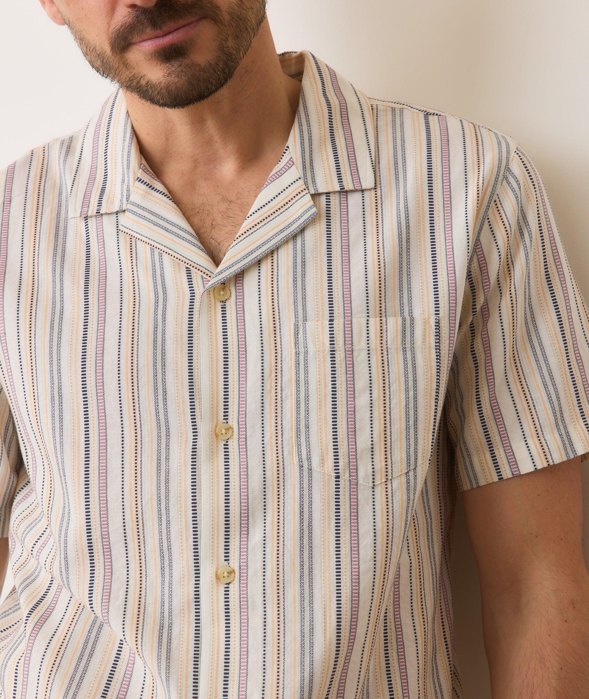 Stretch Selvage Short Sleeve Shirt Product Image