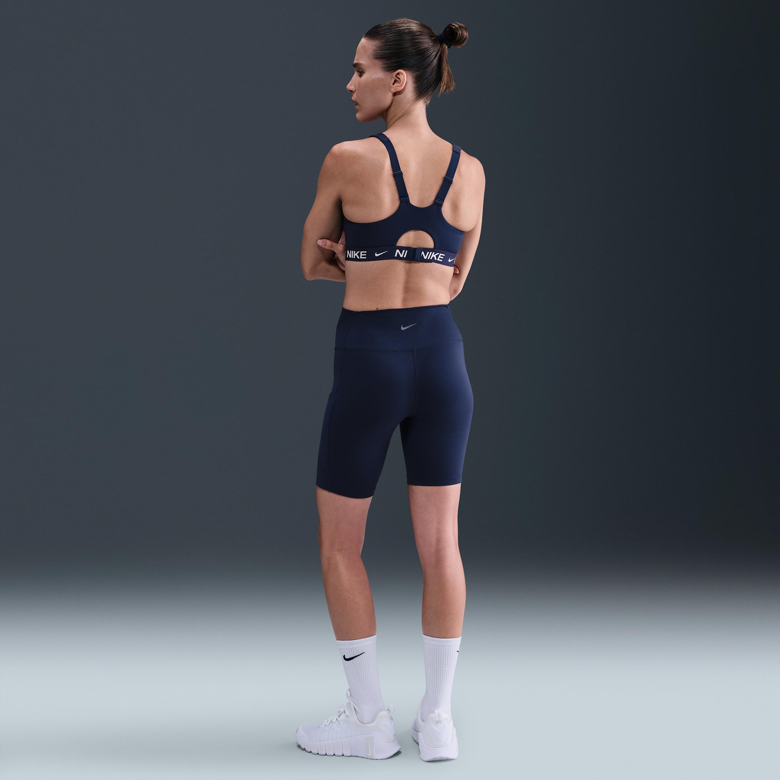 Nike Womens Indy High Support Padded Adjustable Sports Bra | FD1068-410 Product Image