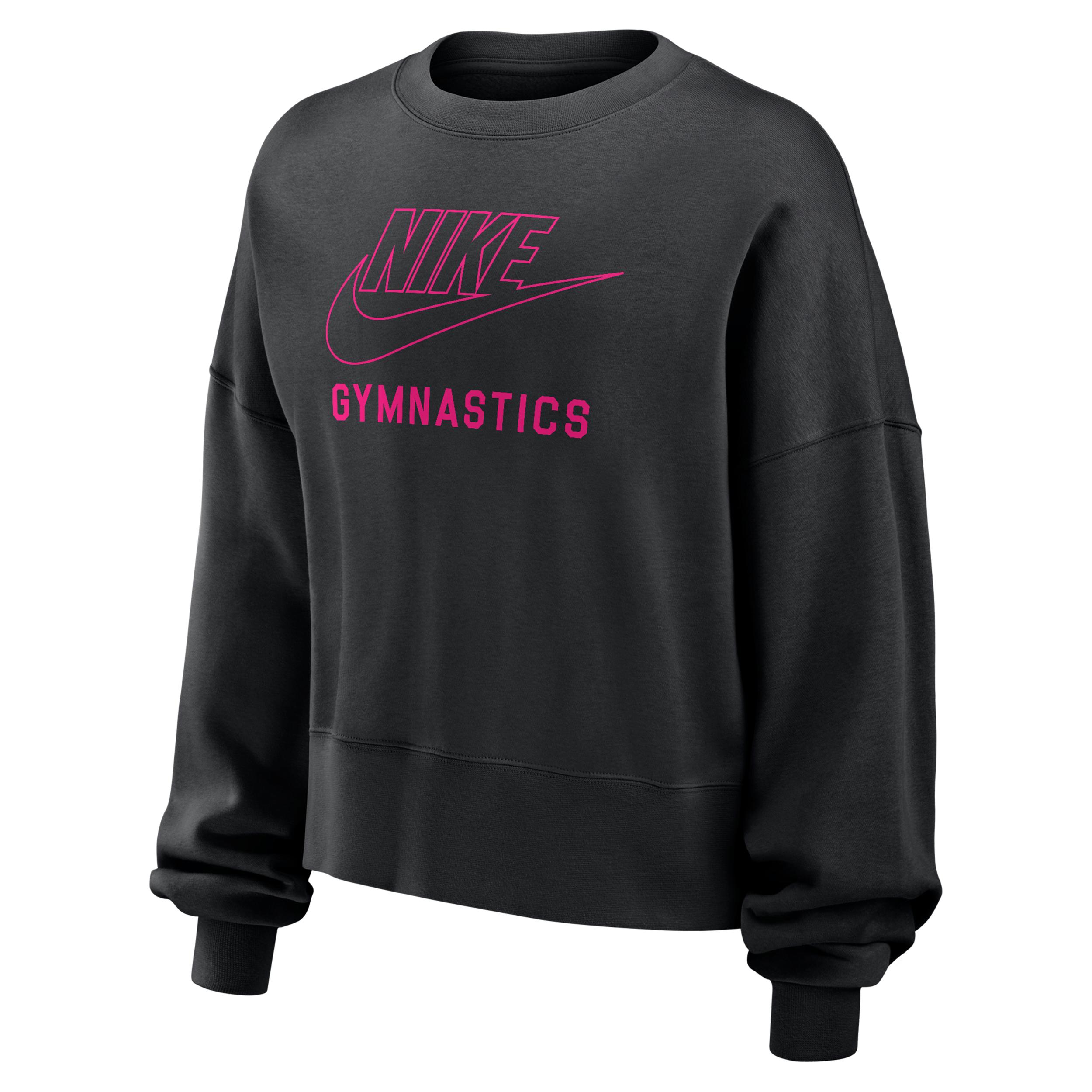 Nike Phoenix Fleece Women's Gymnastics Crew-Neck Sweatshirt Product Image