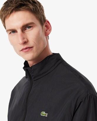 Water-Repellent Hooded Track Jacket Product Image