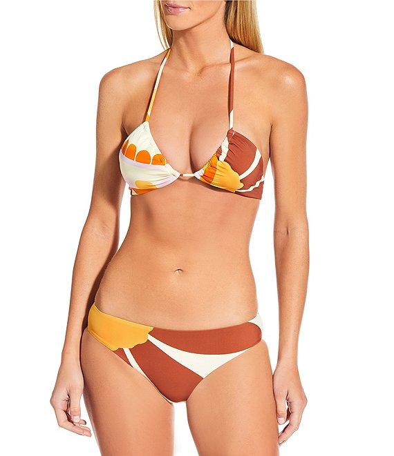 Gianni Bini Daisy Retro Hipster Swim Bottom Product Image