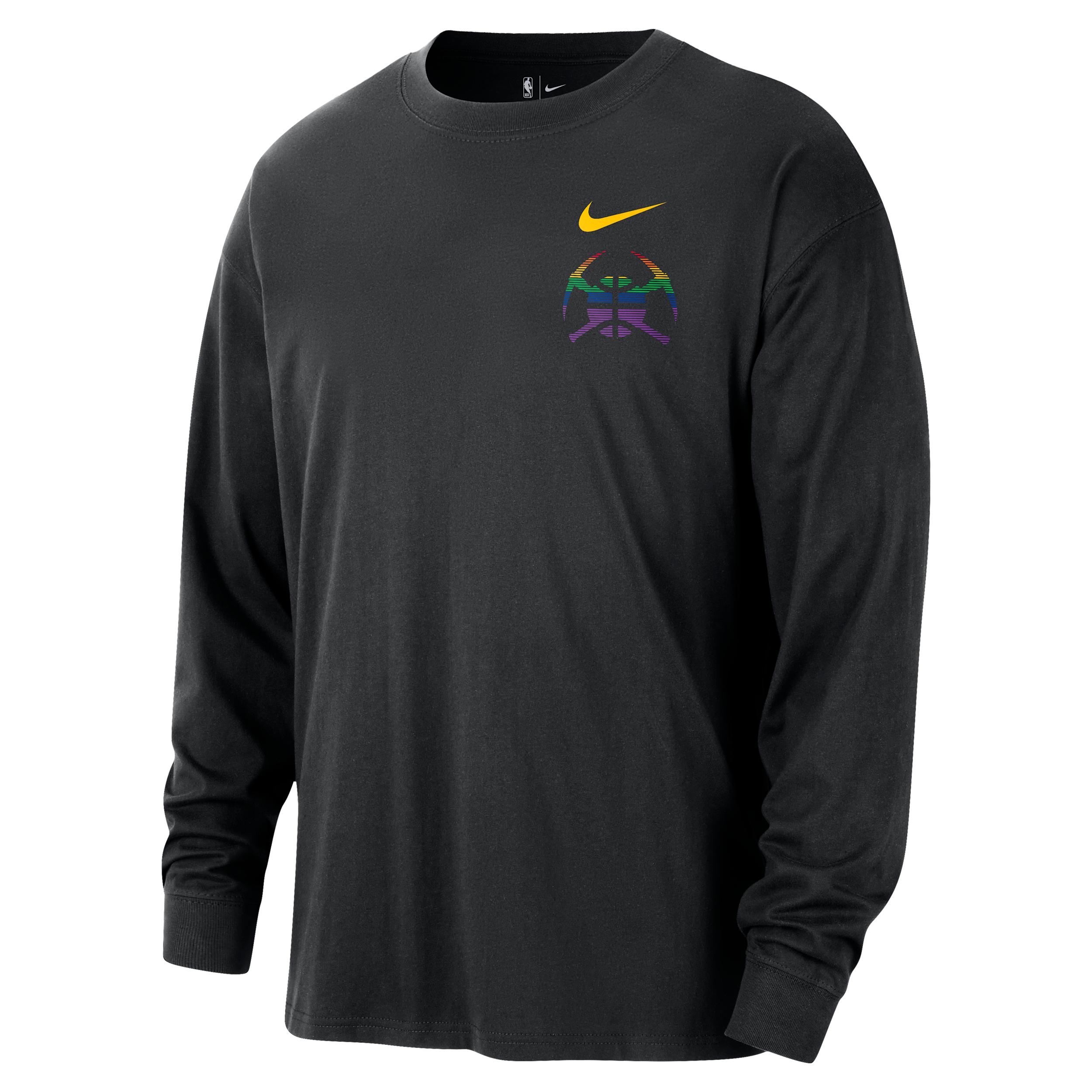 Denver Nuggets Essential City Edition Nike Mens NBA Long-Sleeve T-Shirt | HV5583-010 Product Image