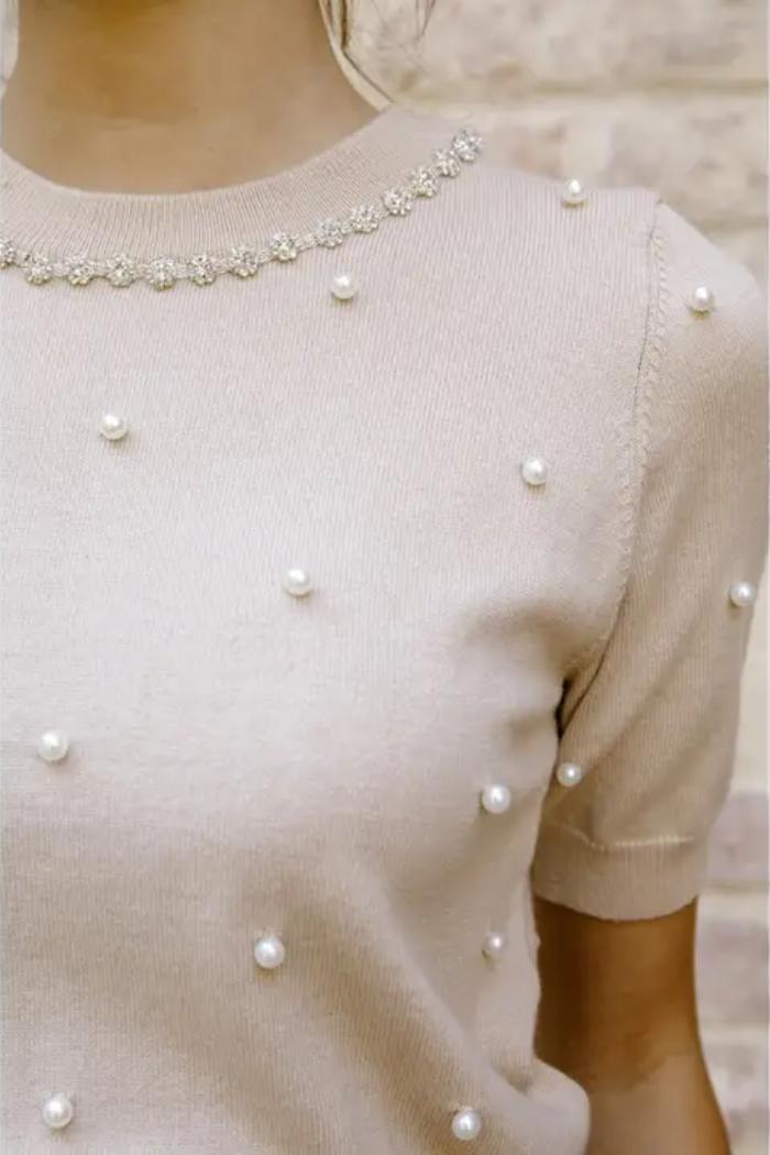 Rhinestone Going Out Top Product Image