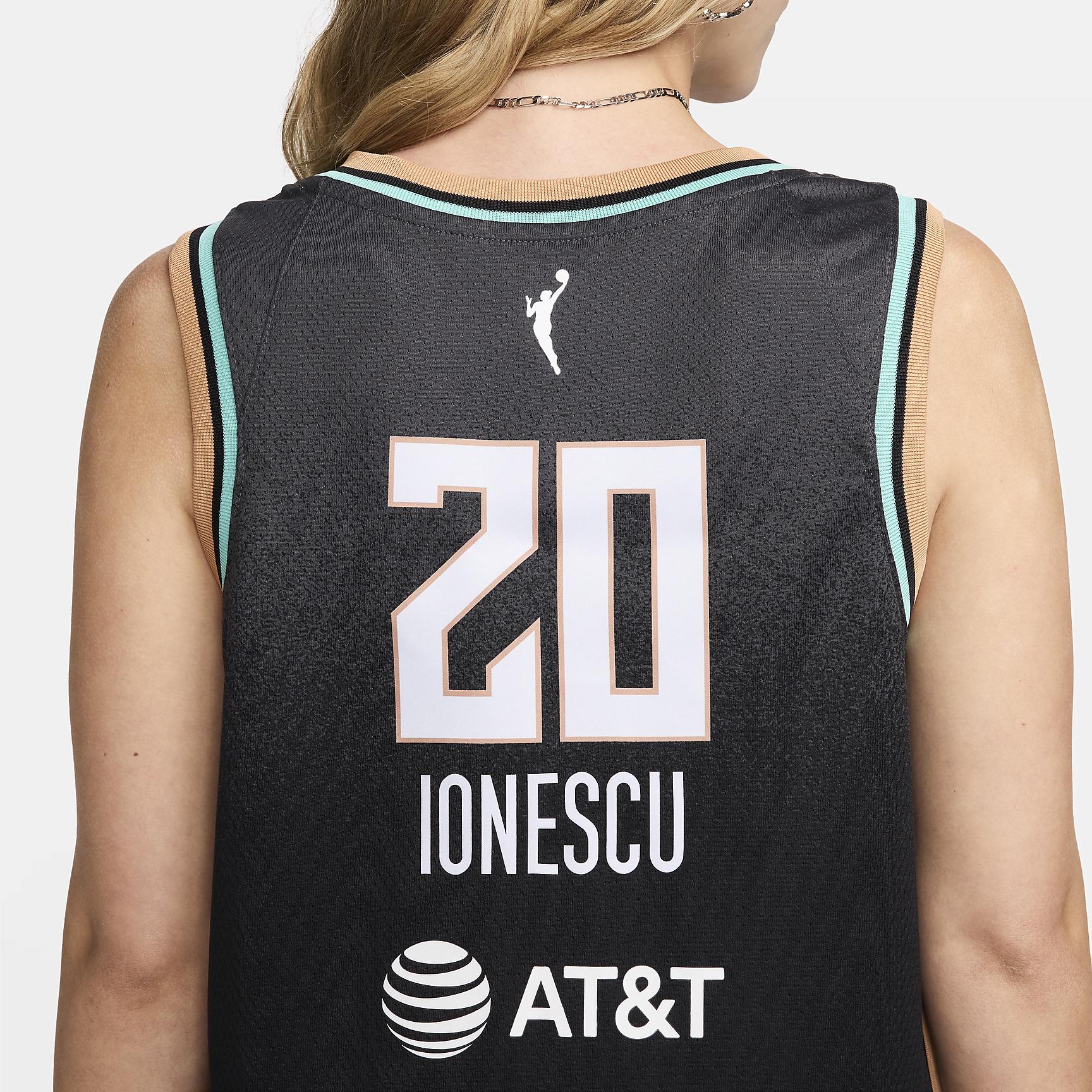 Sabrina Ionescu Liberty Explorer Edition Nike Womens Dri-FIT WNBA Victory Jersey | DJ4573-010 Product Image