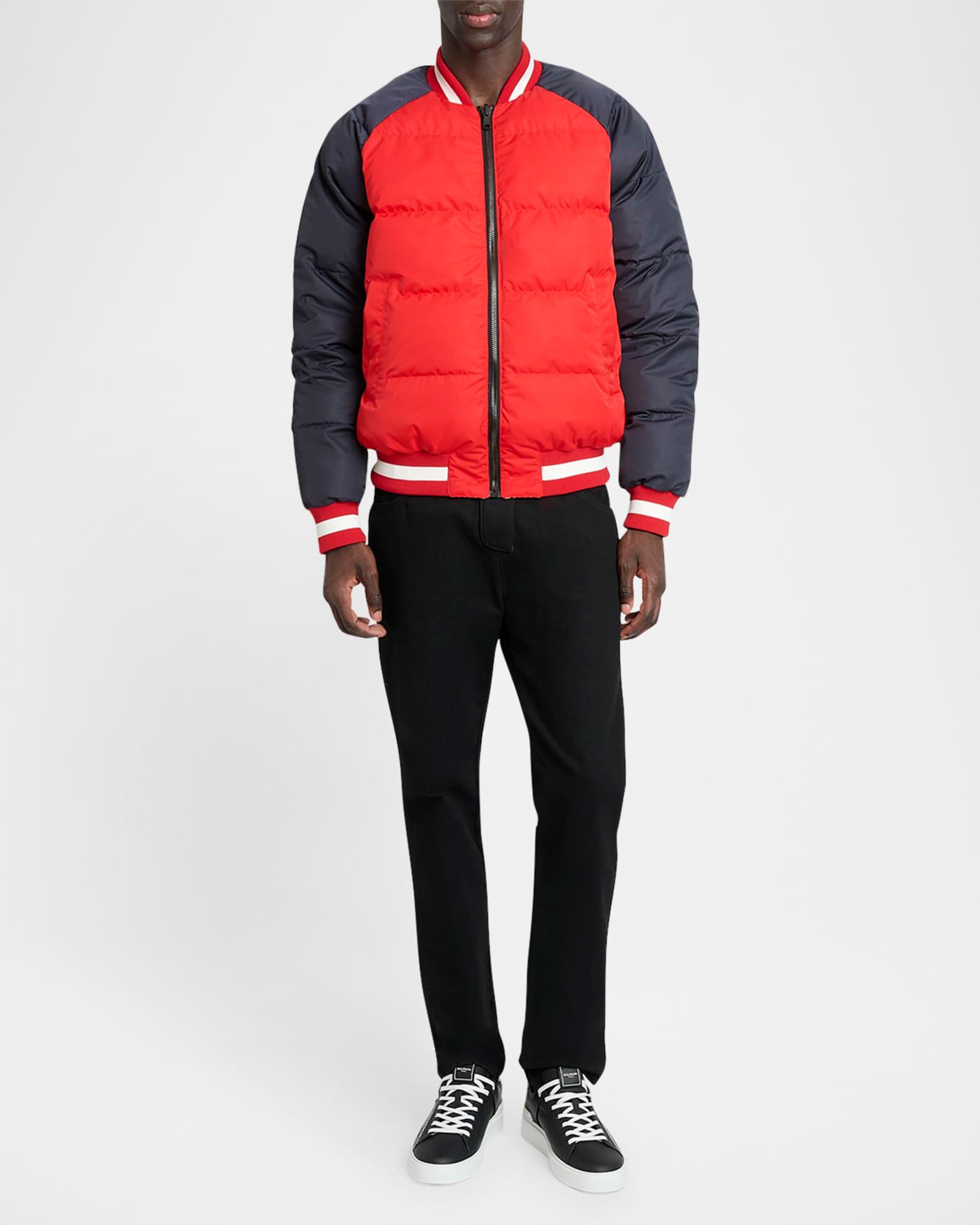 Men's Bicolor Reversible Down Jacket Product Image