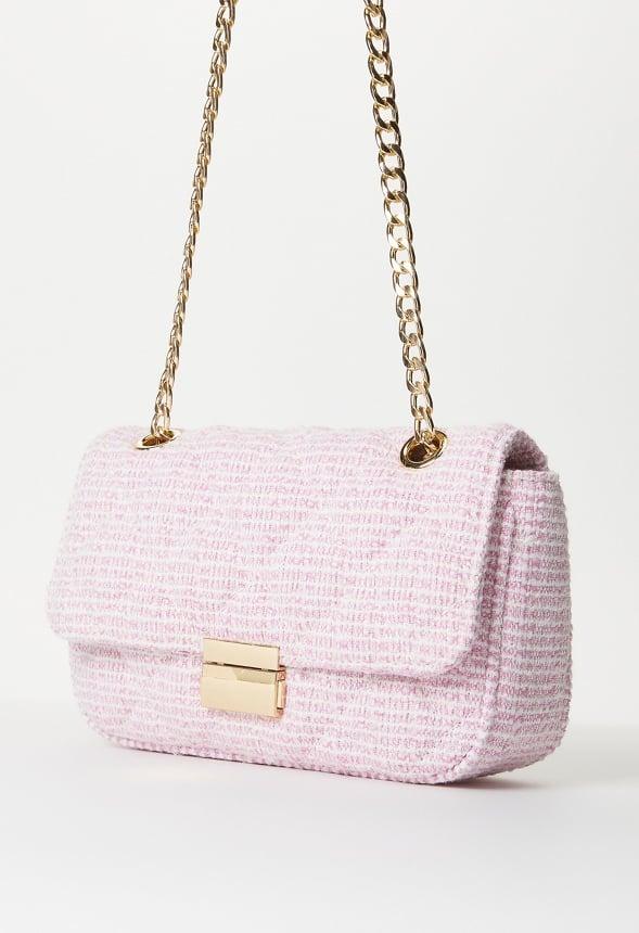 Quilted Push Lock Crossbody Product Image