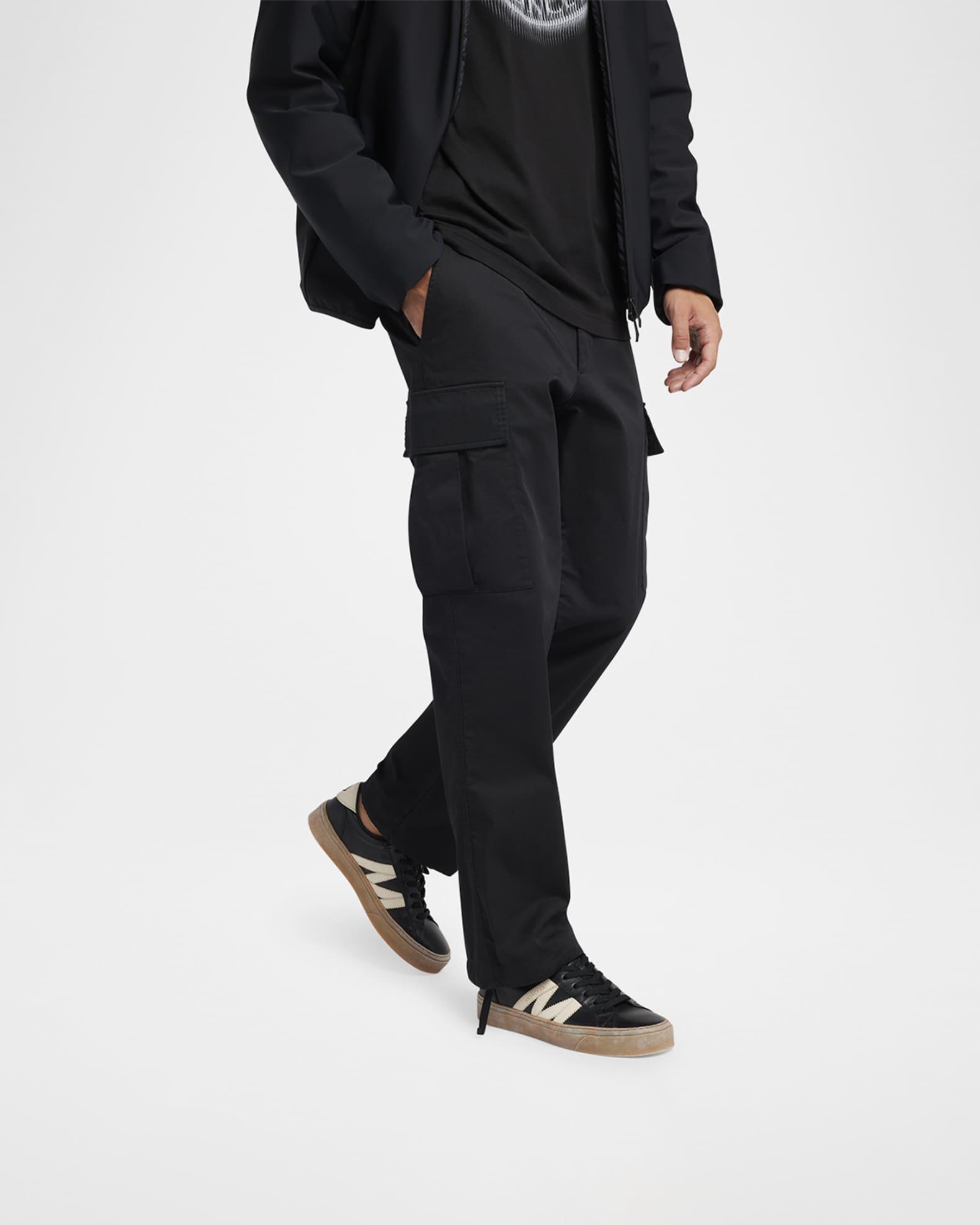 Men's Monaco2 Leather and Nubuck Low-Top Sneakers Product Image