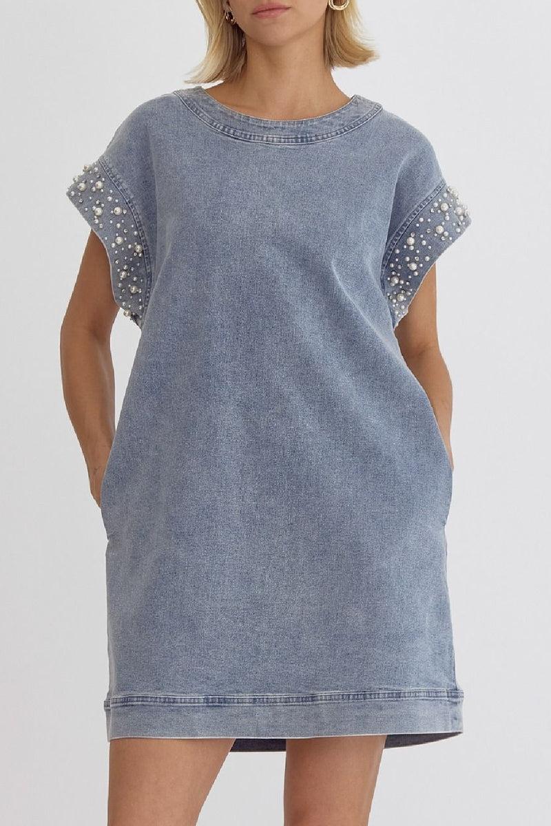 Denim Dress Product Image