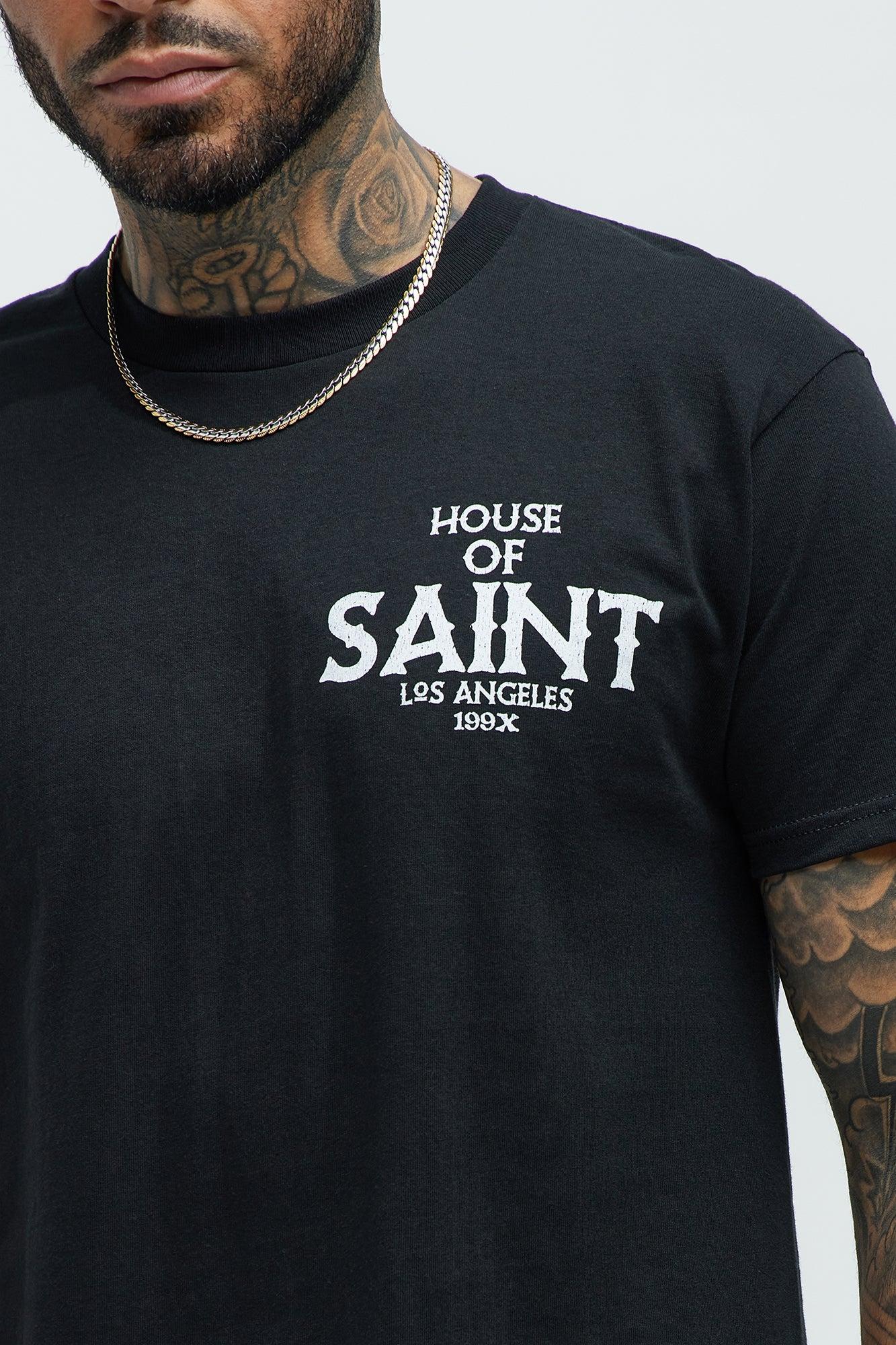House Of Saint LA Short Sleeve Tee - Black Product Image
