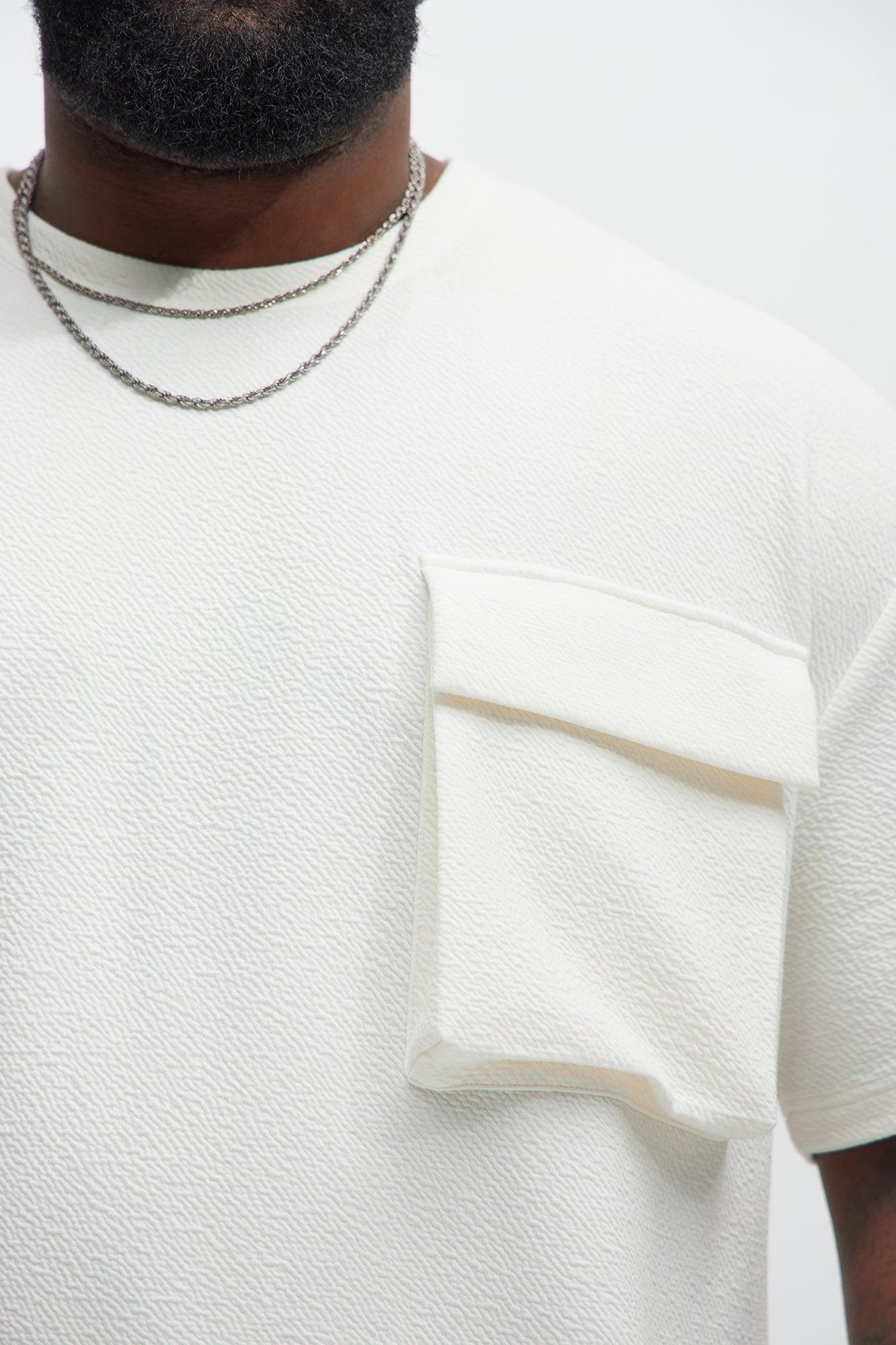 Lewis Tee Shirt - Cream Product Image