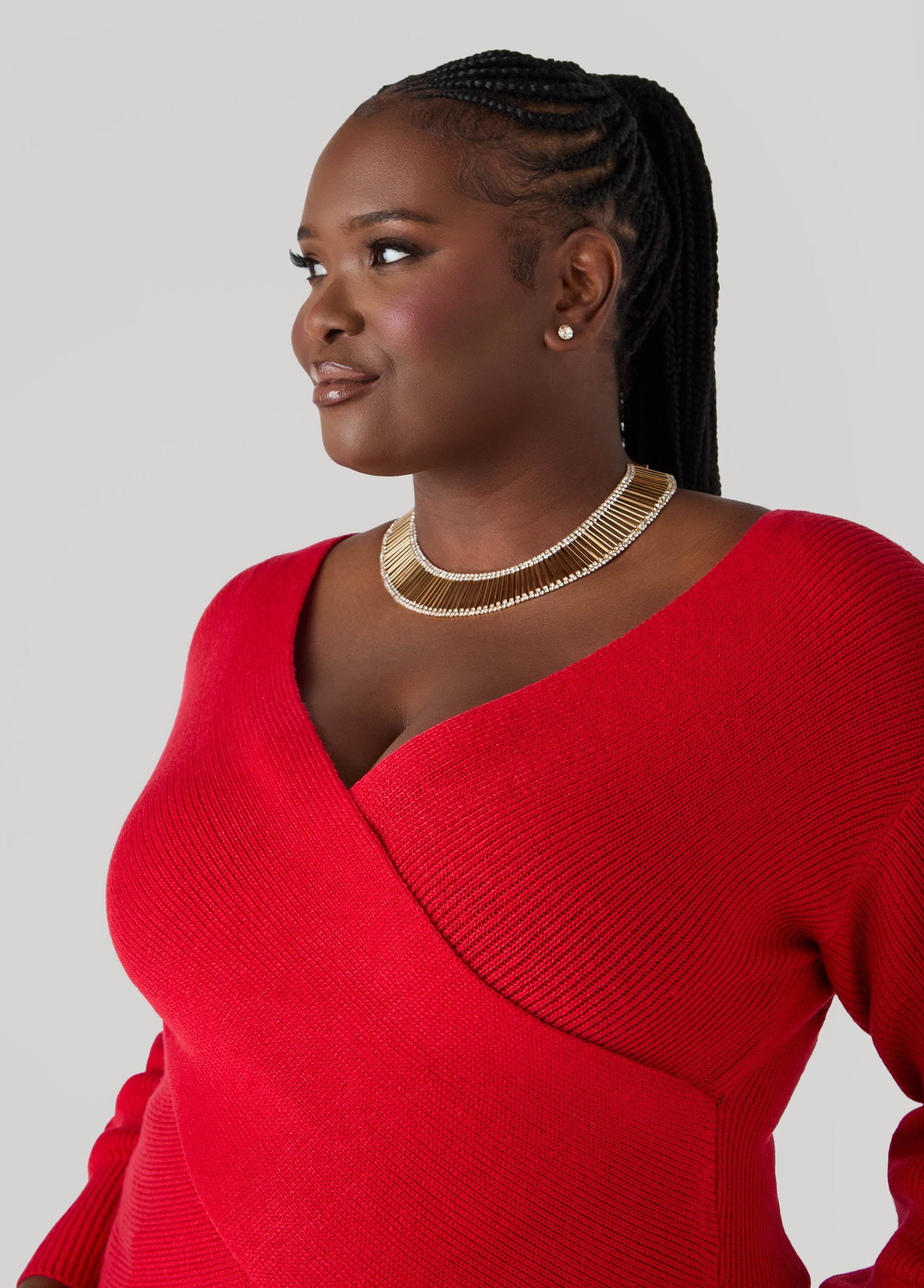 Crisscross Sweater Product Image