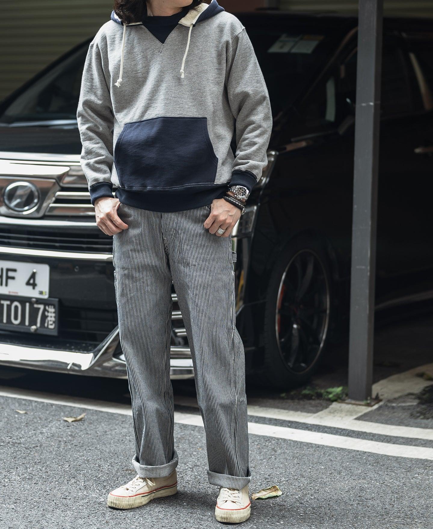 Hickory Stripe Carpenter Pants Product Image