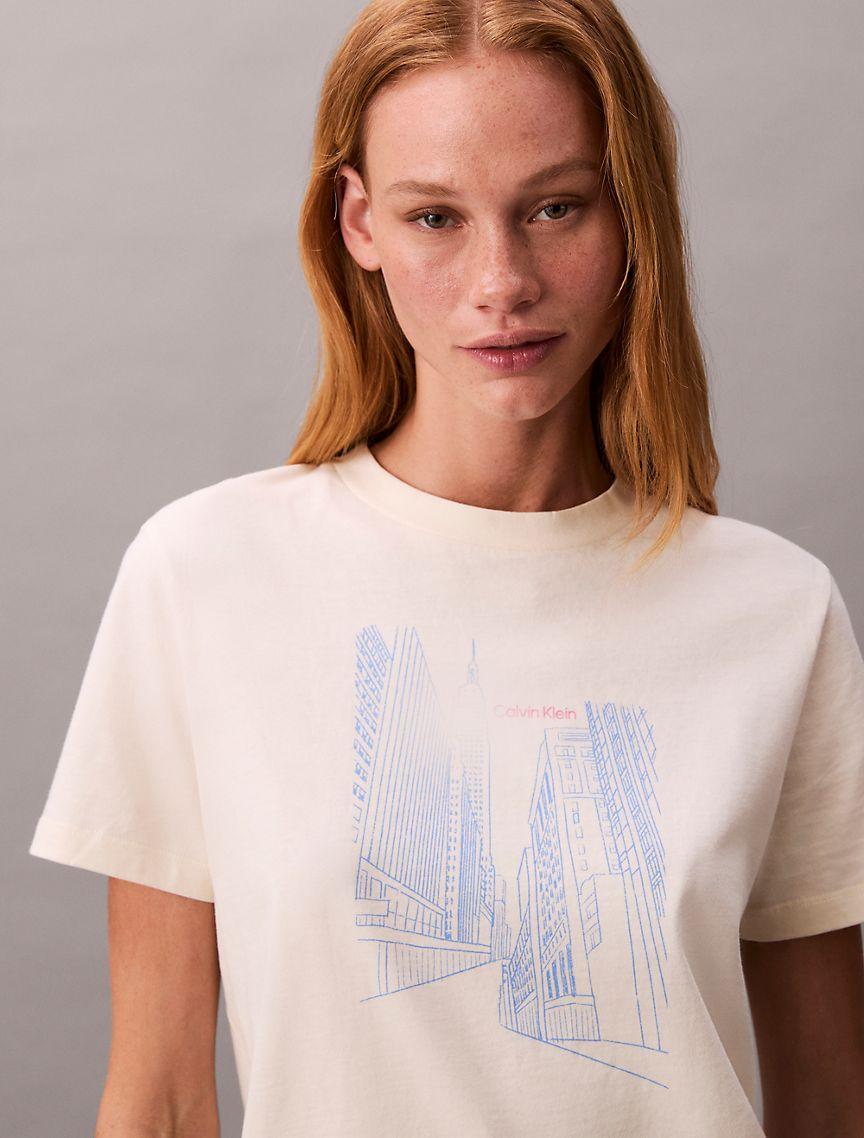 City Sketch Graphic Classic T-Shirt  Product Image