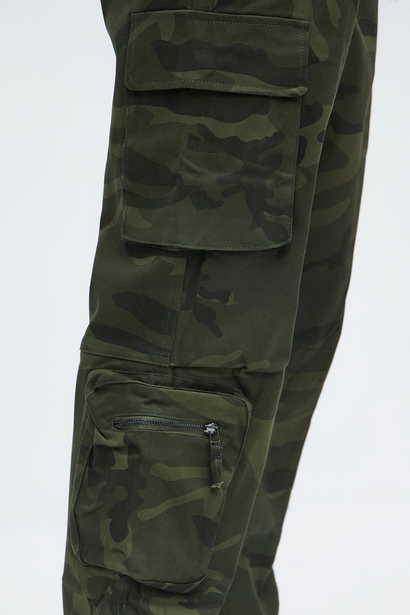 Stay On It Straight Cargo Pants - Camouflage Product Image