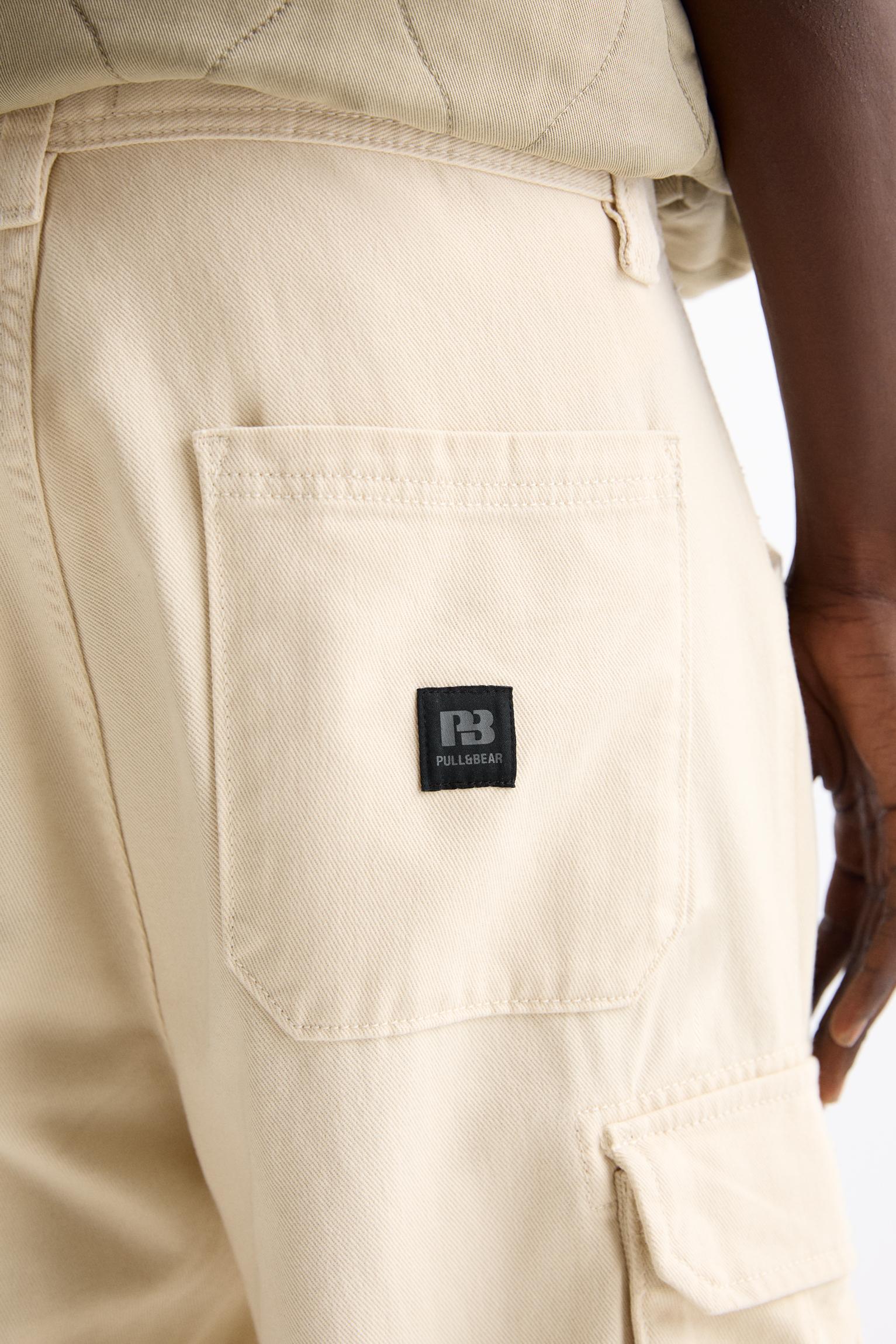 Cargo pants with seams Product Image