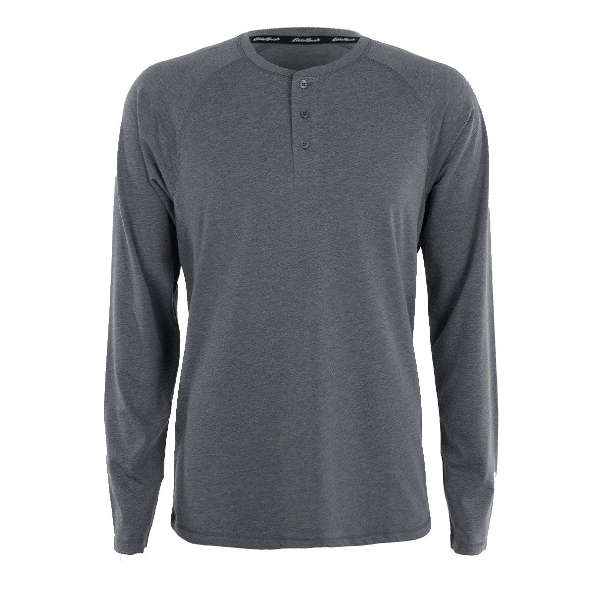 Eddie Bauer Men's Dream Knit Henley Long Sleeve Shirt Product Image