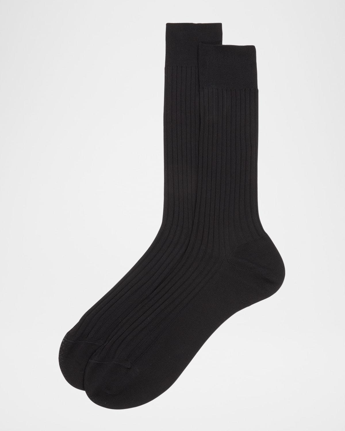 Mens Danvers Fil dEcosse 3-Pack Crew Socks Product Image