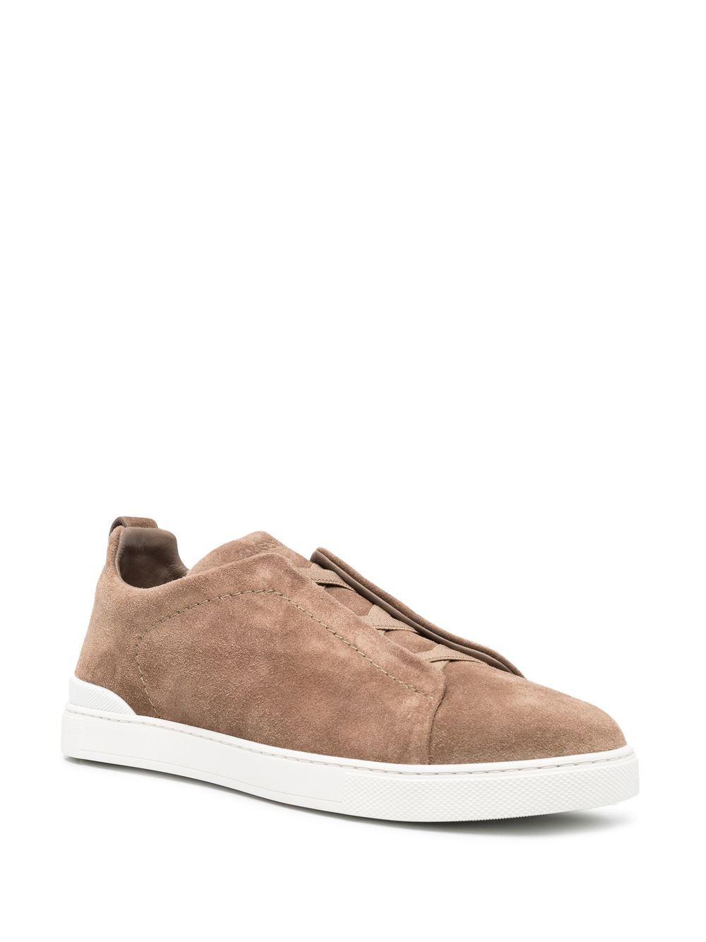 slip-on suede sneakers Product Image