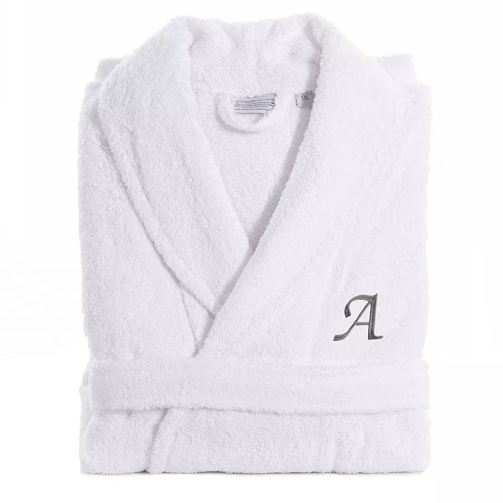 Linum Home Textiles Unisex Turkish Cotton Personalized Terry Bathrobe, Adult Unisex,  Product Image