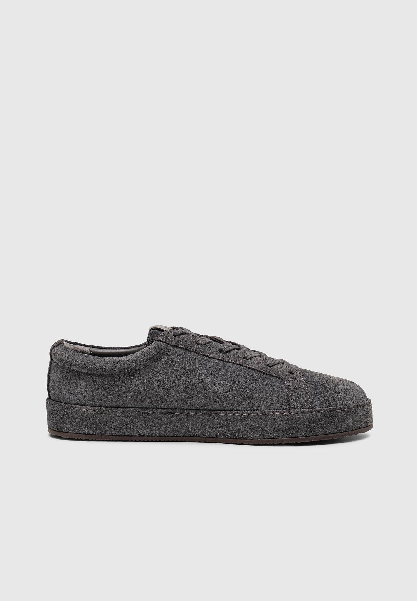 Cannes - Suede Sneaker - Graphite Male Product Image