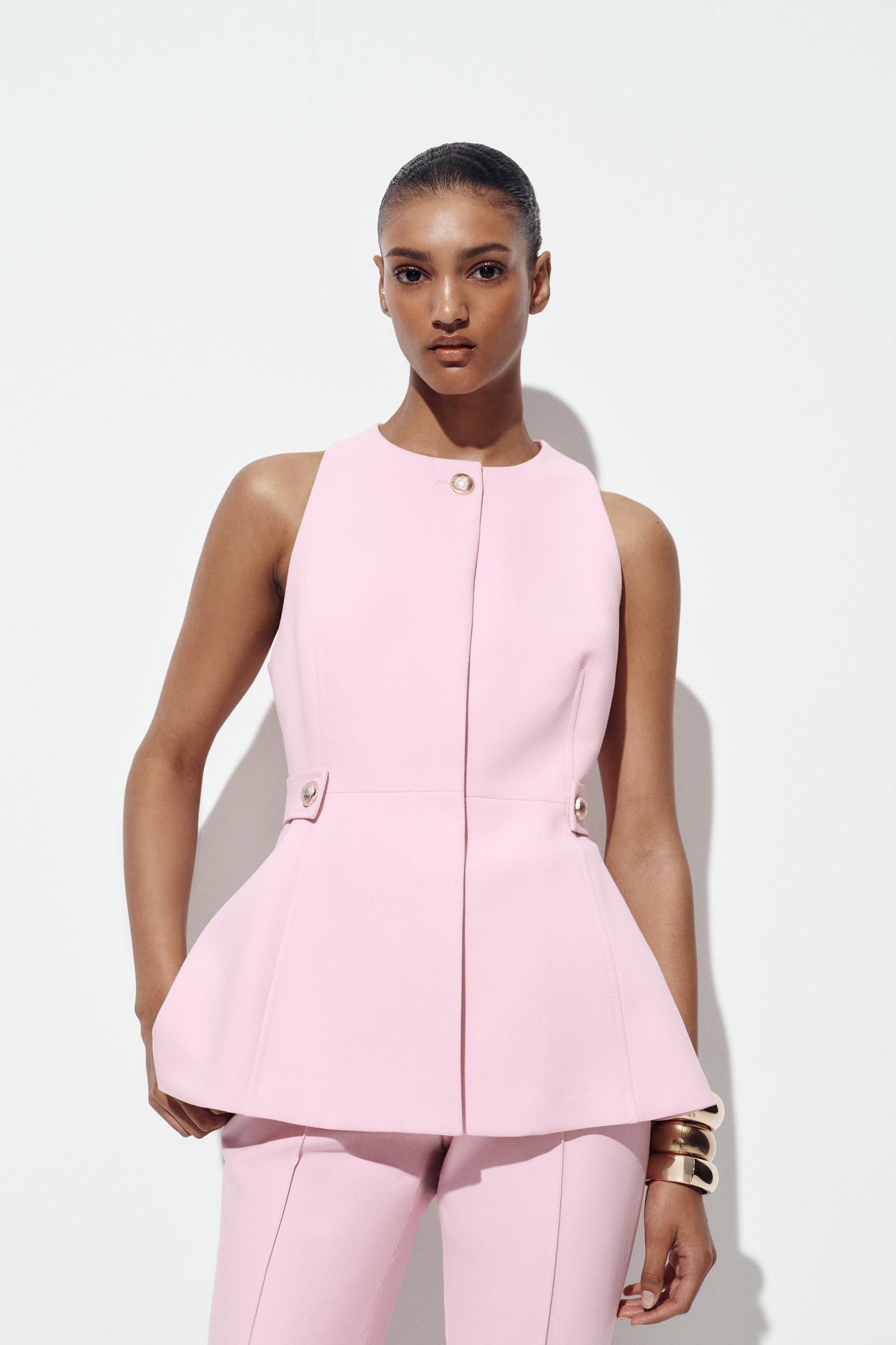 PEPLUM VEST Product Image