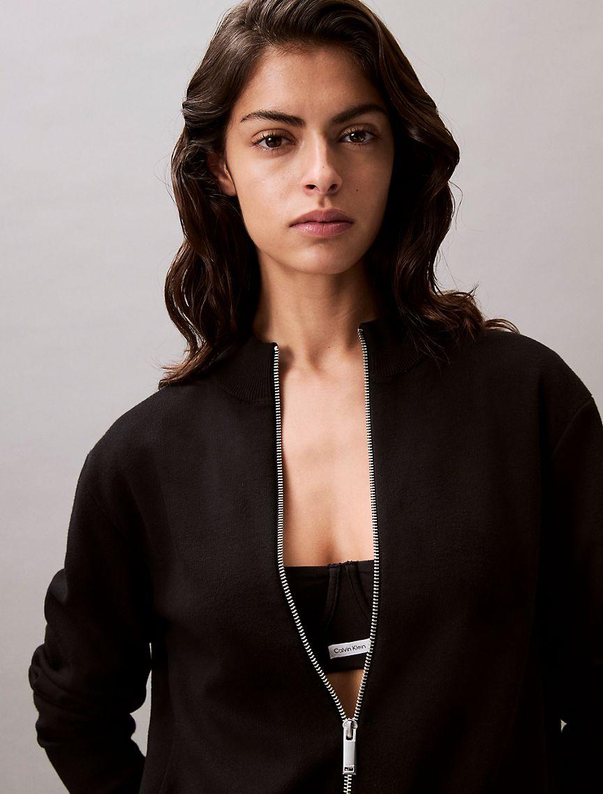 Tech Knit Bomber Jacket Product Image