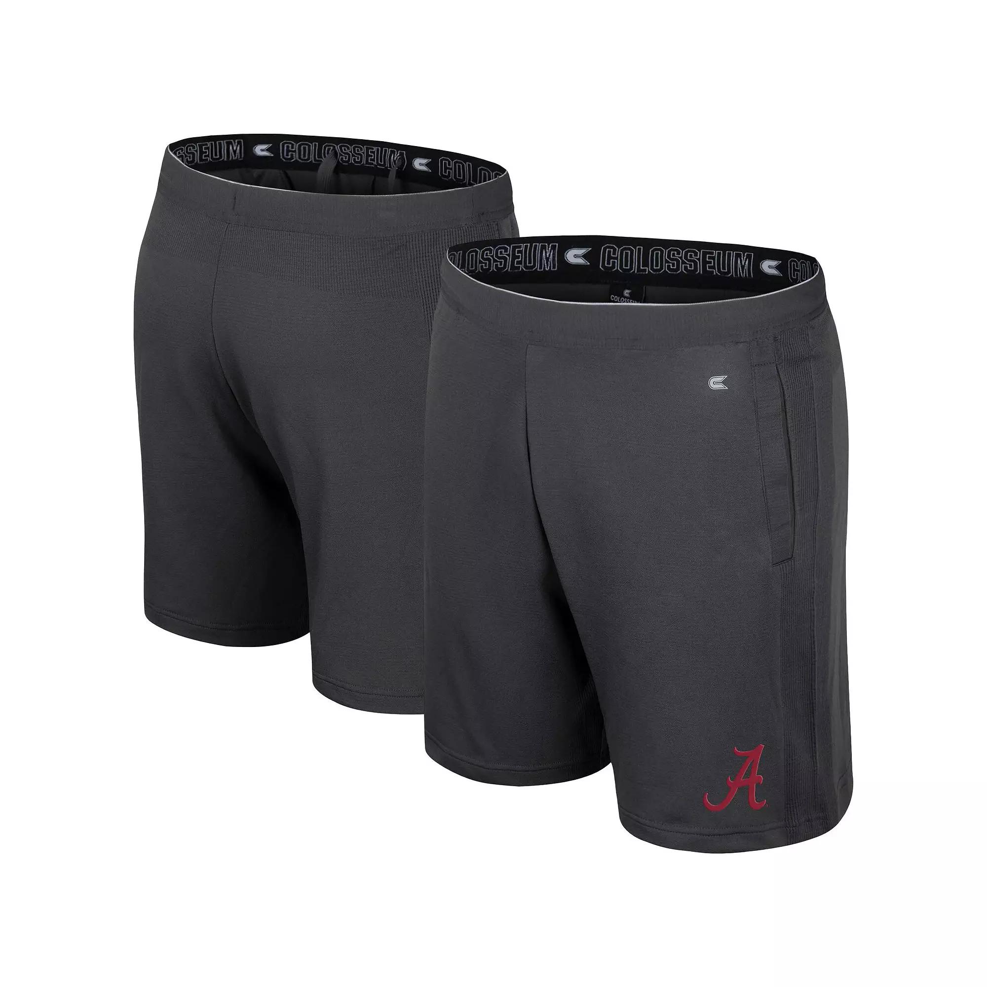 Men's Colosseum Charcoal Alabama Crimson Tide Forget Shorts,  Product Image