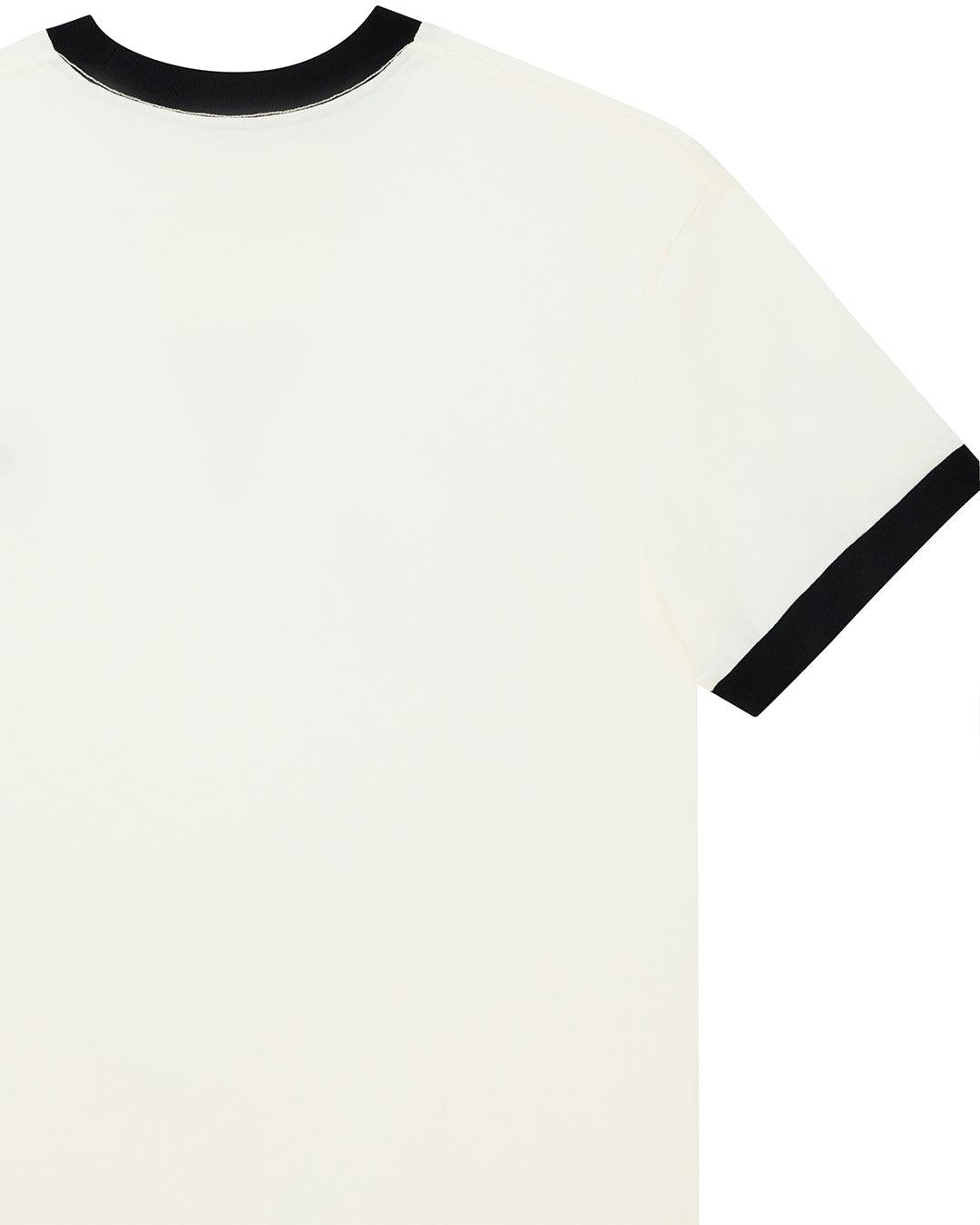 Arrows Ringer Tee - Pristine White Product Image